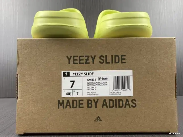 Yeezy Green Slide GX6138 Adidas 0503
